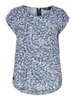 Lade das Bild in den Galerie-Viewer, ONLY | Vic Bluse ohne Ärmel | Vintage indigo
