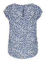 Lade das Bild in den Galerie-Viewer, ONLY | Vic Bluse ohne Ärmel | Vintage indigo
