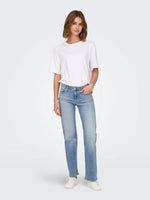 Load image into Gallery viewer, ONLY | MADISON High Waist Wide Leg Jeans | 902 hellused
