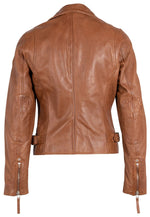 Lade das Bild in den Galerie-Viewer, GIPSY | Lederjacke - PGG-W14-LEGV | COGNAC
