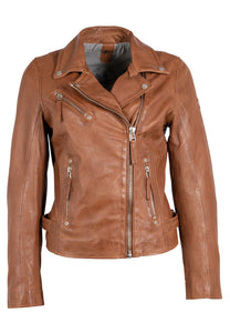 GIPSY | Lederjacke - PGG-W14-LEGV | COGNAC