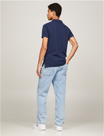 Lade das Bild in den Galerie-Viewer, Tommy Jeans | Slim Fit Poloshirt aus reiner Bio-Baumwolle | C87 NAVY
