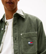 Lade das Bild in den Galerie-Viewer, Tommy Jeans | Cord Hemd Loose Fit | MRH Green
