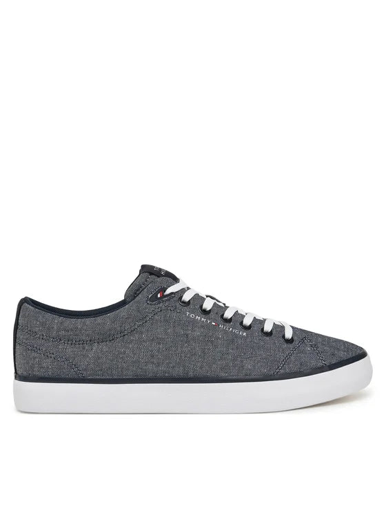 Tommy Jeans | Vulc Low Core Chambray Sneaker | DW5 dunkelblau