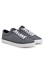 Lade das Bild in den Galerie-Viewer, Tommy Jeans | Vulc Low Core Chambray Sneaker | DW5 dunkelblau
