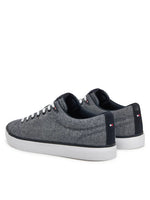 Lade das Bild in den Galerie-Viewer, Tommy Jeans | Vulc Low Core Chambray Sneaker | DW5 dunkelblau
