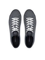 Lade das Bild in den Galerie-Viewer, Tommy Jeans | Vulc Low Core Chambray Sneaker | DW5 dunkelblau
