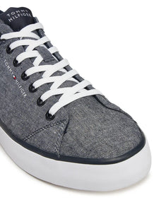 Tommy Jeans | Vulc Low Core Chambray Sneaker | DW5 dunkelblau