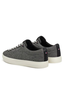 Tommy Jeans | Vulc Low Core Chambray Sneaker | BDS schwarz