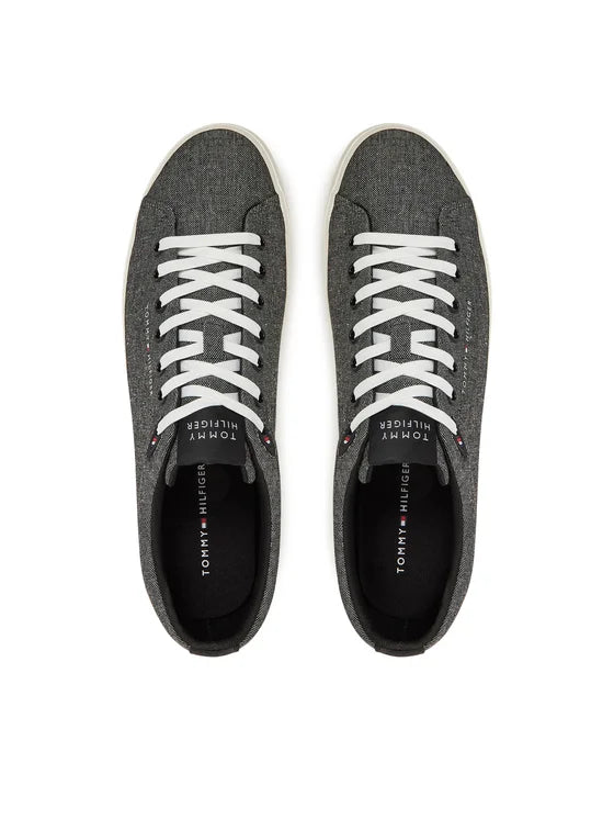 Tommy Jeans | Vulc Low Core Chambray Sneaker | BDS schwarz