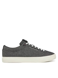 Tommy Jeans | Vulc Low Core Chambray Sneaker | BDS schwarz