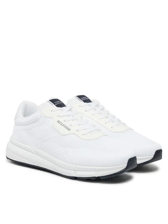 Tommy Jeans | Lightweight Rwb Knit Sneaker | YBS weiss