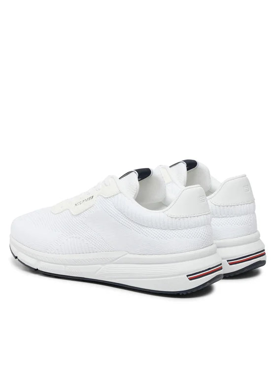 Tommy Jeans | Lightweight Rwb Knit Sneaker | YBS weiss