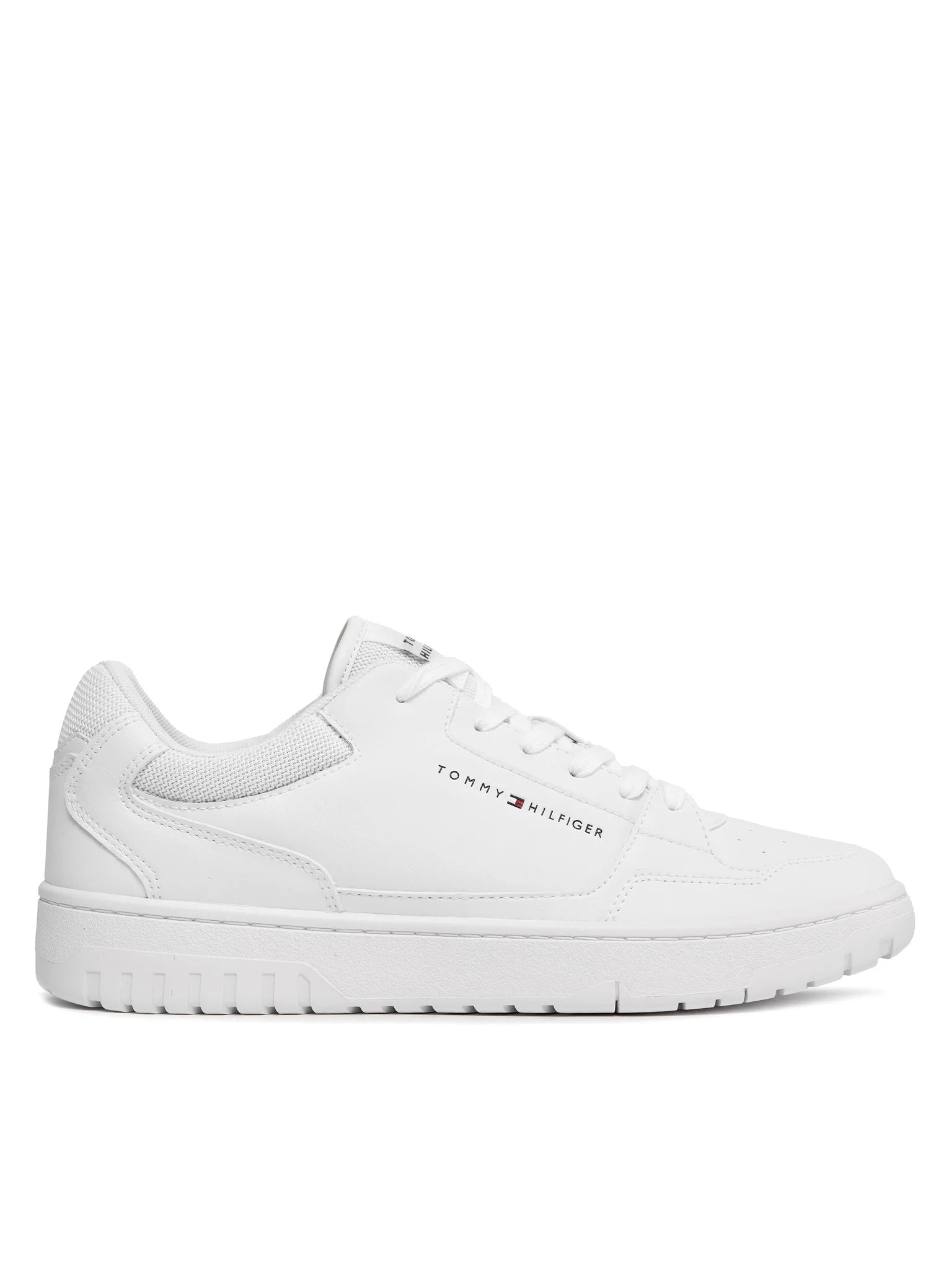 Tommy Jeans | Basket Core Leather EssSneaker | YBR White