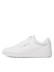 Tommy Jeans | Basket Core Leather EssSneaker | YBR White