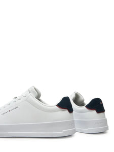 Tommy Jeans | Th Court Leather Sneaker | QLD weiss