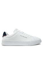 Lade das Bild in den Galerie-Viewer, Tommy Jeans | Th Court Leather Sneaker | QLD weiss
