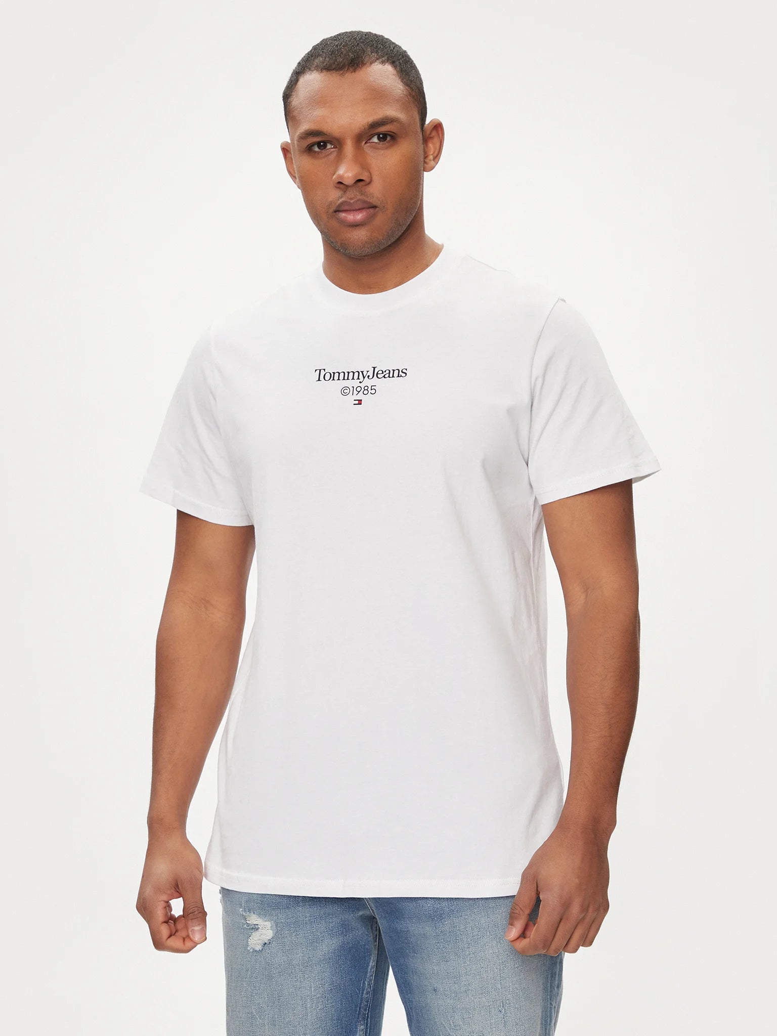 Tommy Jeans | T-Shirt Entry Regular Fit | YBR White