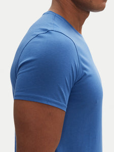 Tommy Jeans | REGULAR FIT T-SHIRT MIT RUNDHALSAUSSCHNITT | C6E TempoBlue