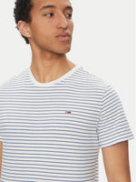 Lade das Bild in den Galerie-Viewer, Tommy Jeans | Slim Fit T-Shirt mit Rundhalsausschnitt | 0BB TempoBlue
