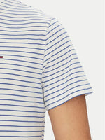 Lade das Bild in den Galerie-Viewer, Tommy Jeans | Slim Fit T-Shirt mit Rundhalsausschnitt | 0BB TempoBlue

