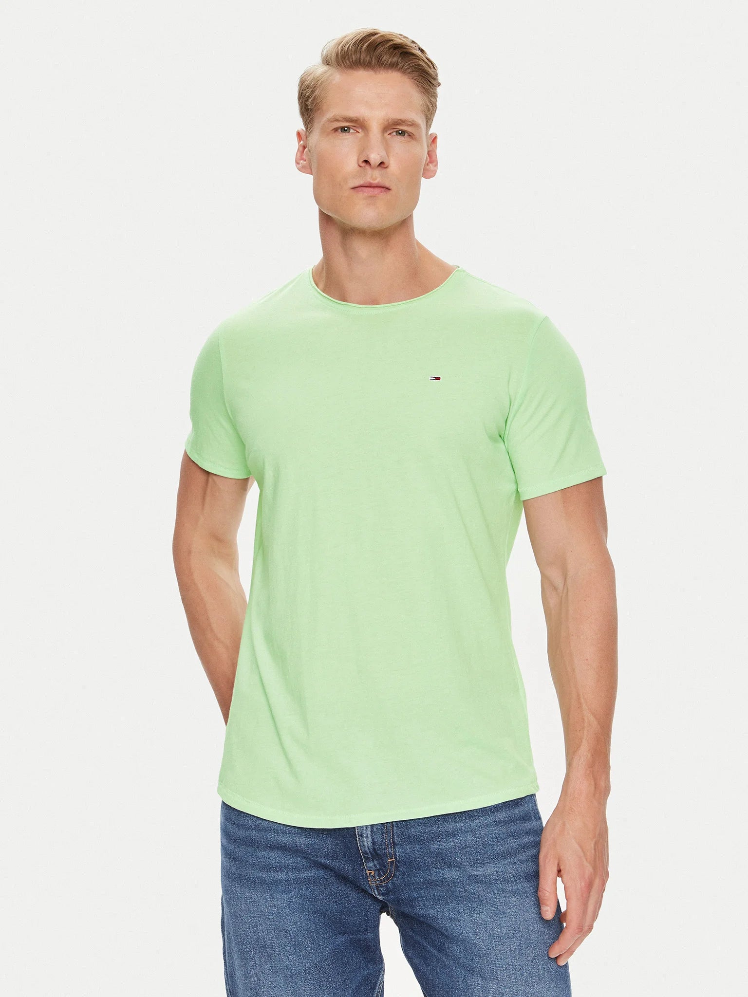 Tommy Jeans | T-Shirt Slim Fit | LXY Opal Green