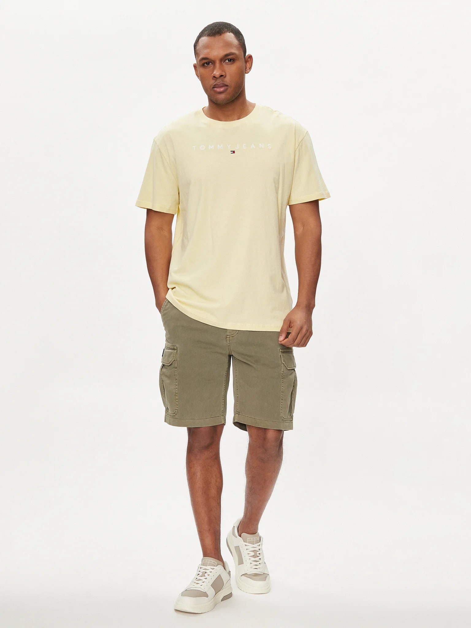 Tommy Jeans | T-Shirt Linear Regular Fit | ZHO Lemon