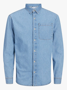 Jack & Jones | CREEK Denim Shirt | Light Blue