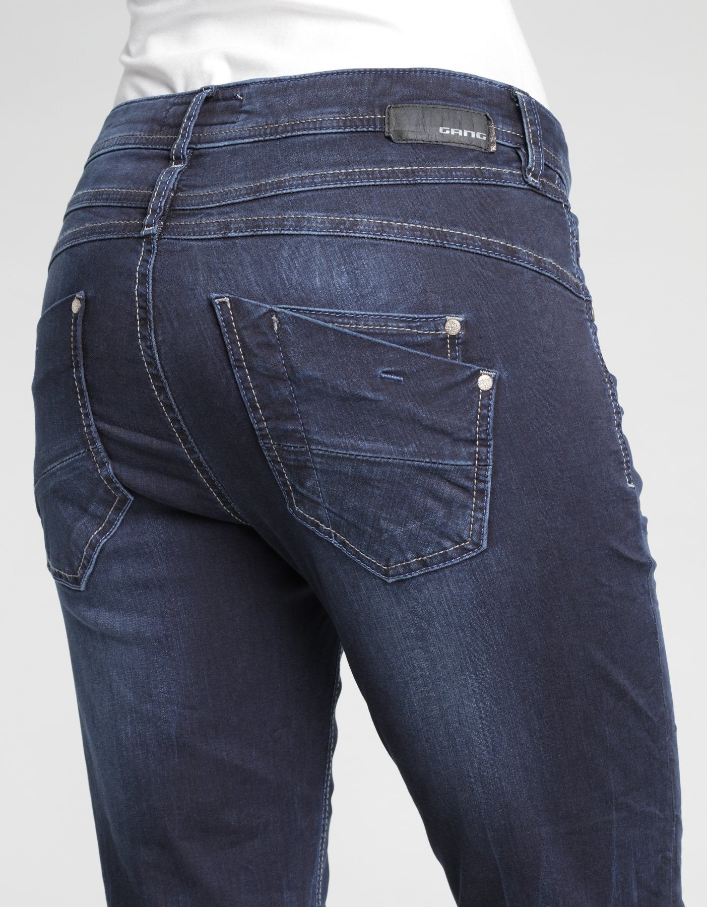 GANG | 94Amelie - relaxed fit Jeans | 7863 darkused