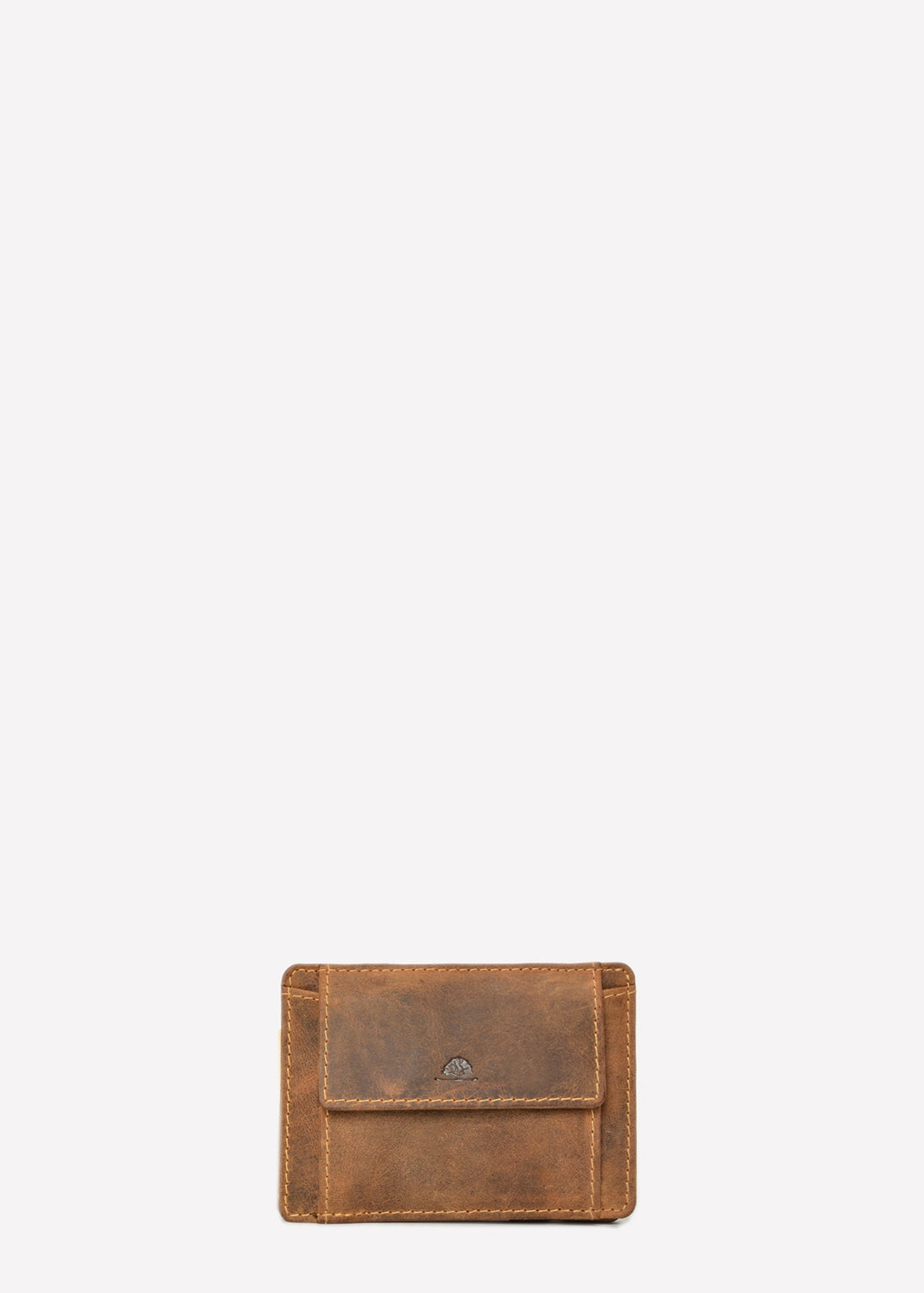 Greenburry | Vintage magic wallet coinpocket RFID Leder | braun