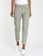 Lade das Bild in den Galerie-Viewer, GANG | 94Amelie Cargo cropped - relaxed fit Hose | 6614 olive
