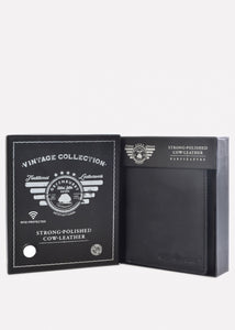 Greenburry | Vintage RFID Kombibörse 2tlg. Leder | schwarz | braun