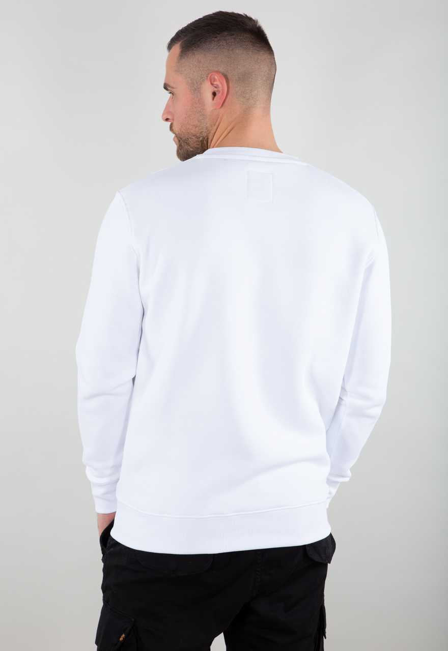 Alpha Industries | Basic Sweater | 09 weiss