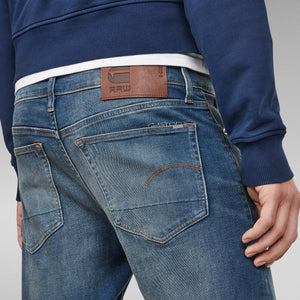 G-Star | 3301 Slim Fit | A888 Mittelblau