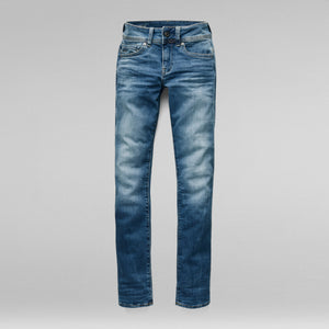 G-Star | Midge Saddle Straight Jeans | 6028 medium indigo aged