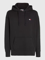 Lade das Bild in den Galerie-Viewer, Tommy Jeans | Relaxed Fit Hoodie mit Badge | BDS Black
