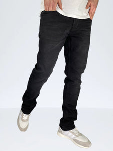 Pad&Pen | ANDRE Straight Fit | B122 Blck.denim