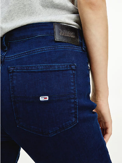 Tommy Jeans | Nora Skinny Fit Jeans aus Bio-Baumwolle | 1BK avenue dark blue