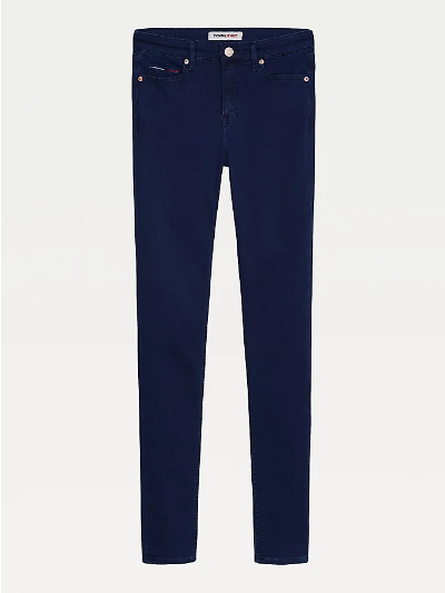 Tommy Jeans | Nora Skinny Fit Jeans aus Bio-Baumwolle | 1BK avenue dark blue